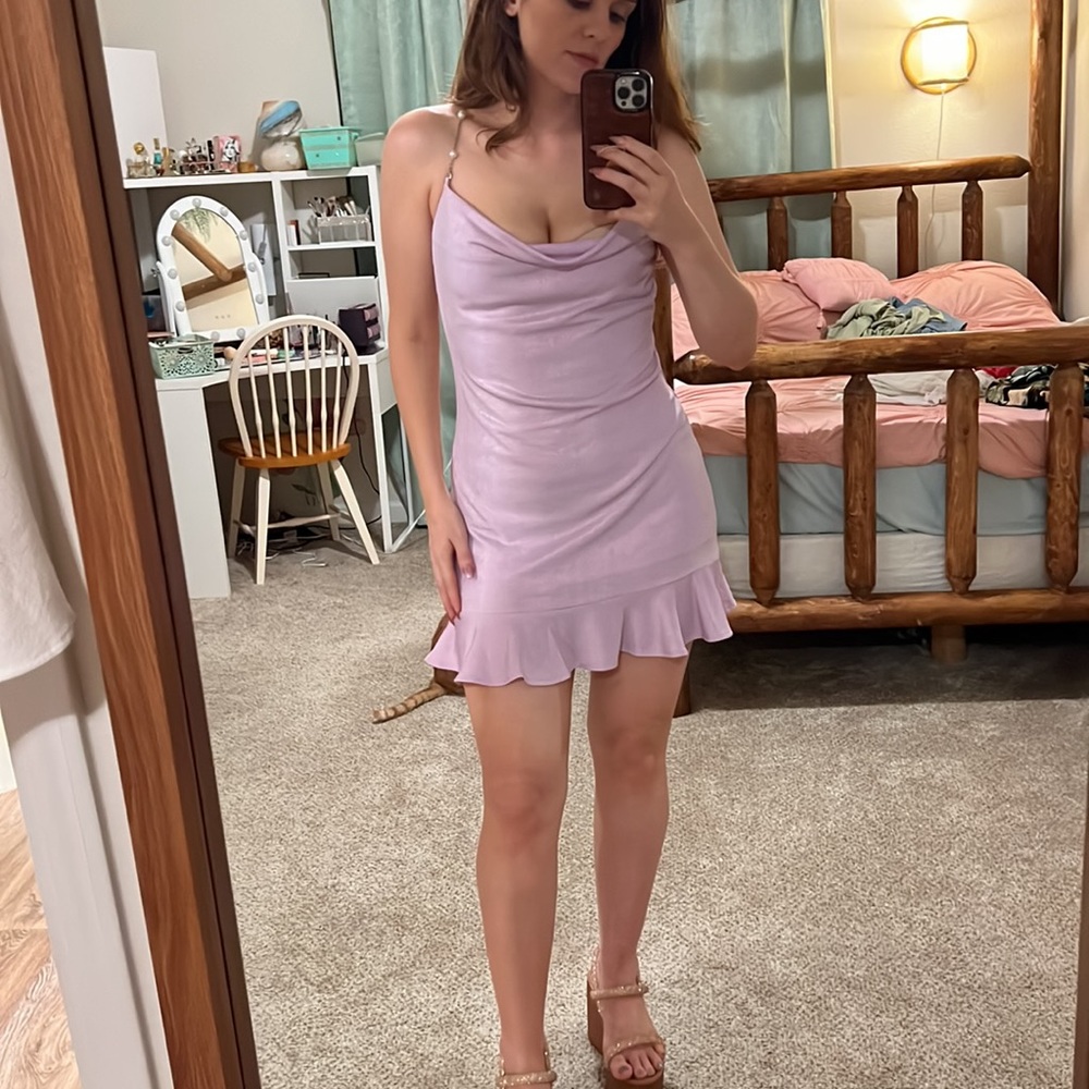 Purple Pearl Dress
